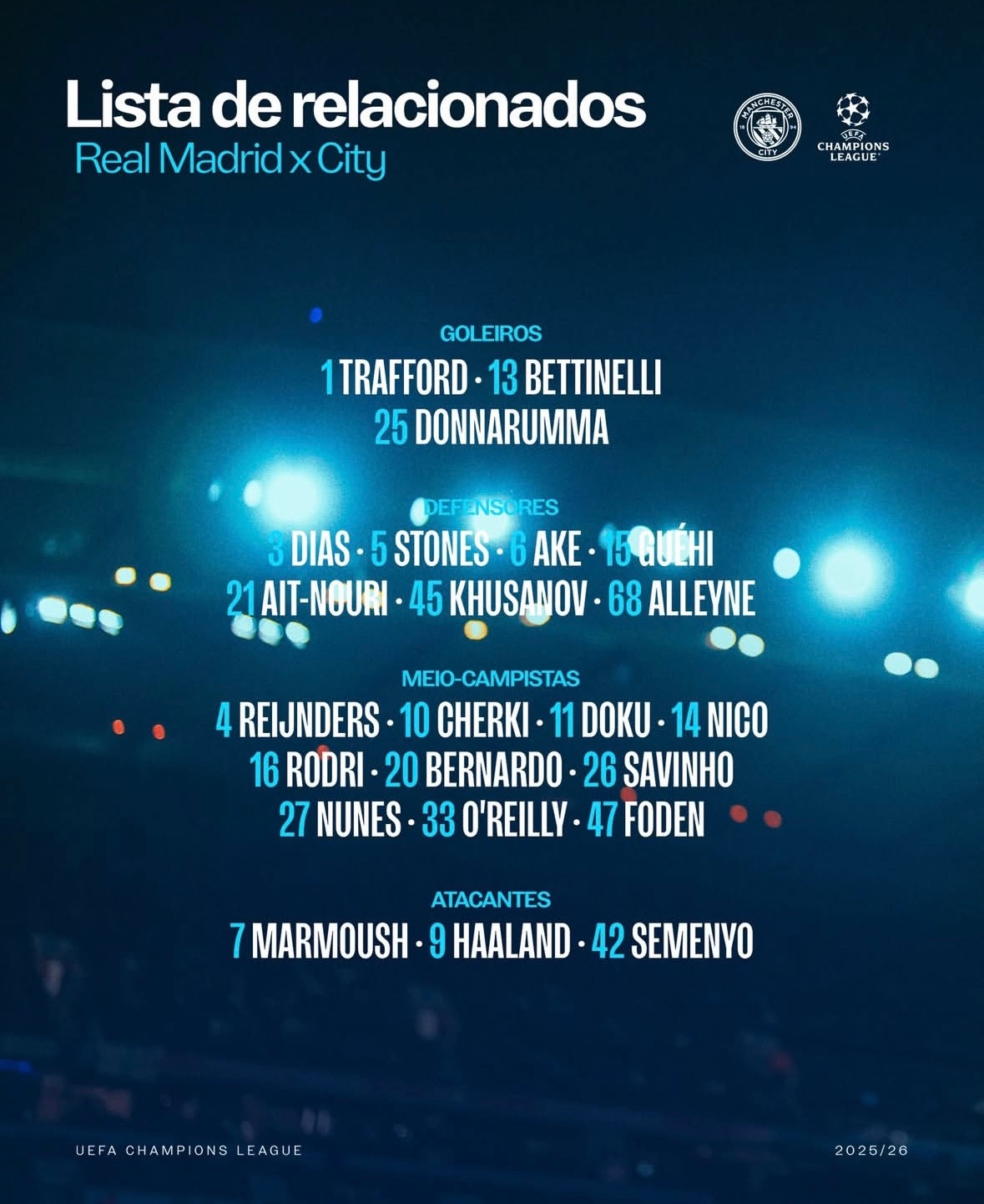 出征马德里大名单