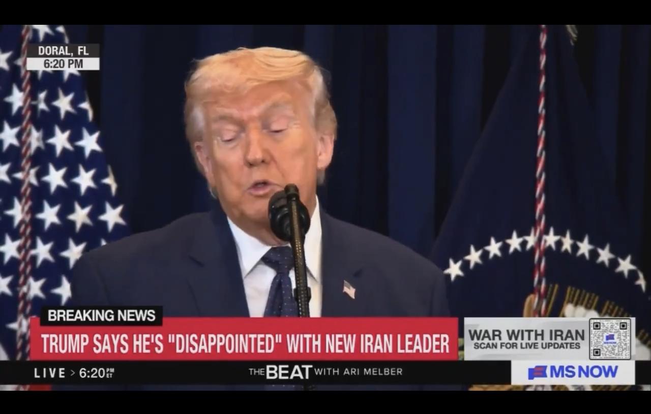 美记者：一段视频似乎显示，一枚战斧导弹可能摧毁了那所伊朗女子学校。美国会承担任何