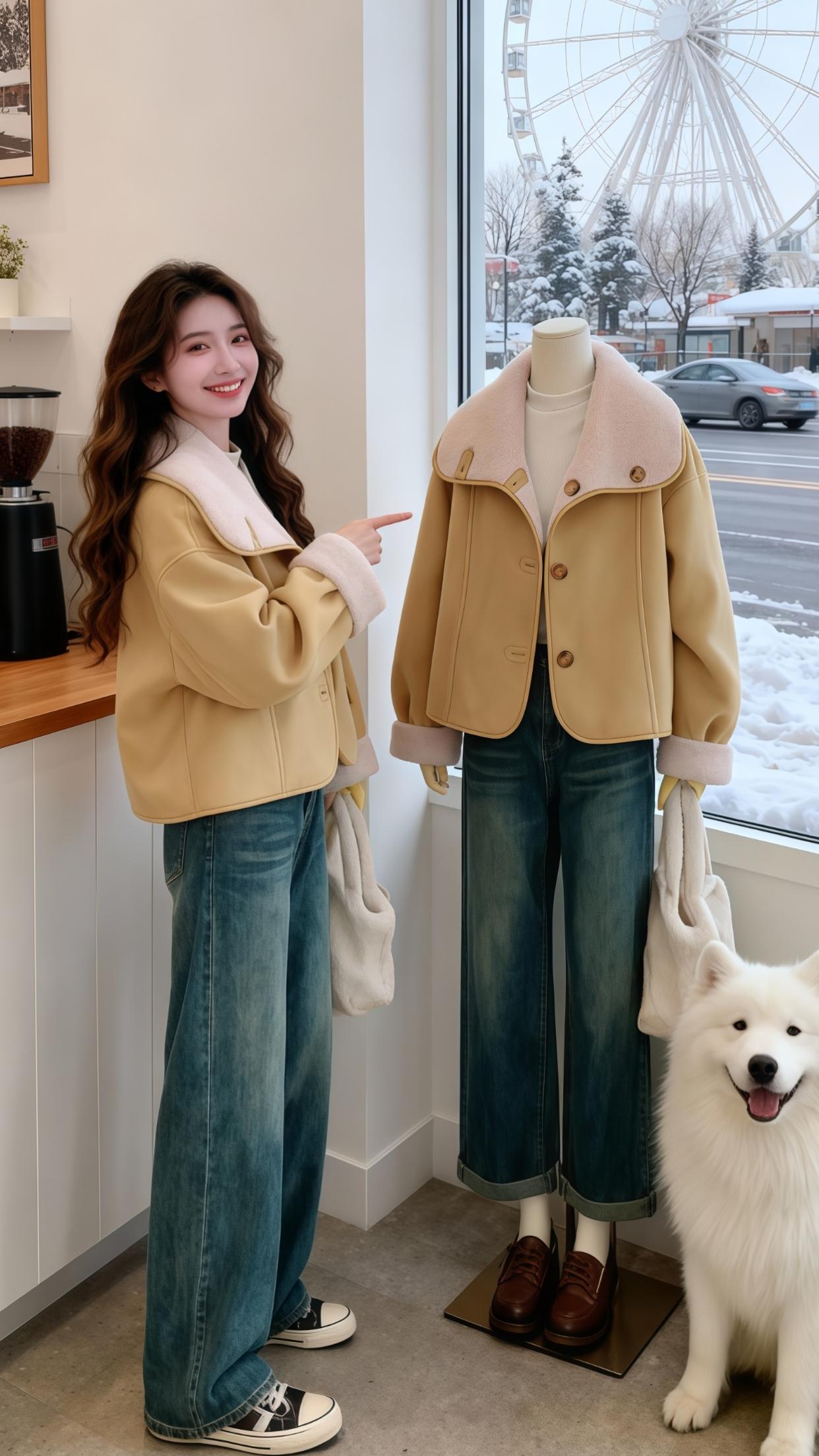 冬季穿搭 冬季搭配 减龄气质 慵懒风 减龄穿搭