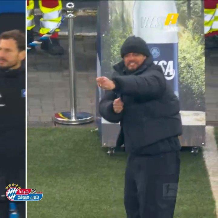 孔帕尼仍然怒不可遏，在扳平比分後發出指令💢💢💢 