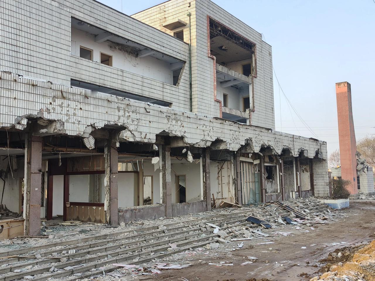 淄川立交桥有了新进展！

经十路东延淄博重点工程之一，淄川立交桥拆除重建正在加快