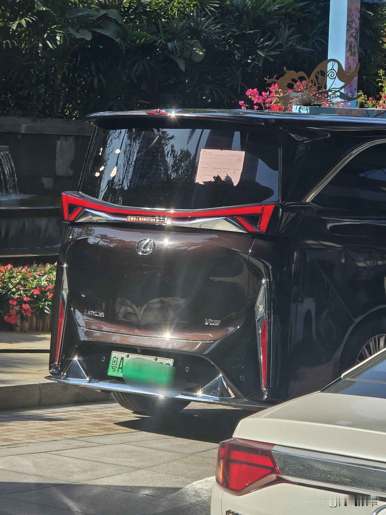 雷克萨斯还有绿牌的mpv呢？还是头一次见雷克萨斯 雷克萨斯ES 雷克萨斯suv 