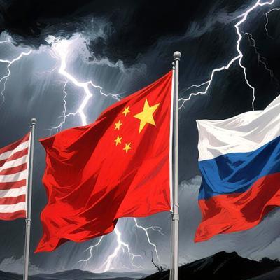 世界格局很“奇怪”： 第一，中俄友好，美国、欧洲、日本、印度不开心； 第二，中美