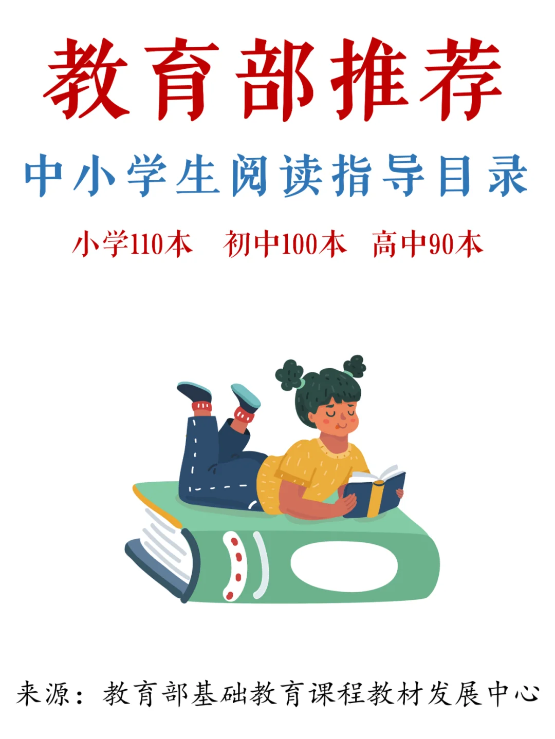 中小学生，读什么课外书，照着这个表来