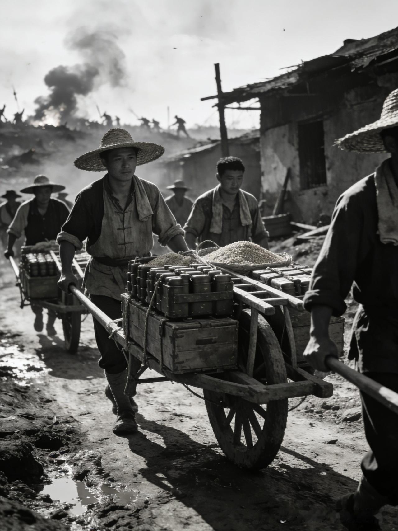 淮海战役胜利的原因是什么?
淮海战役为啥能赢？答案就俩字：民心！
 
解放军将士