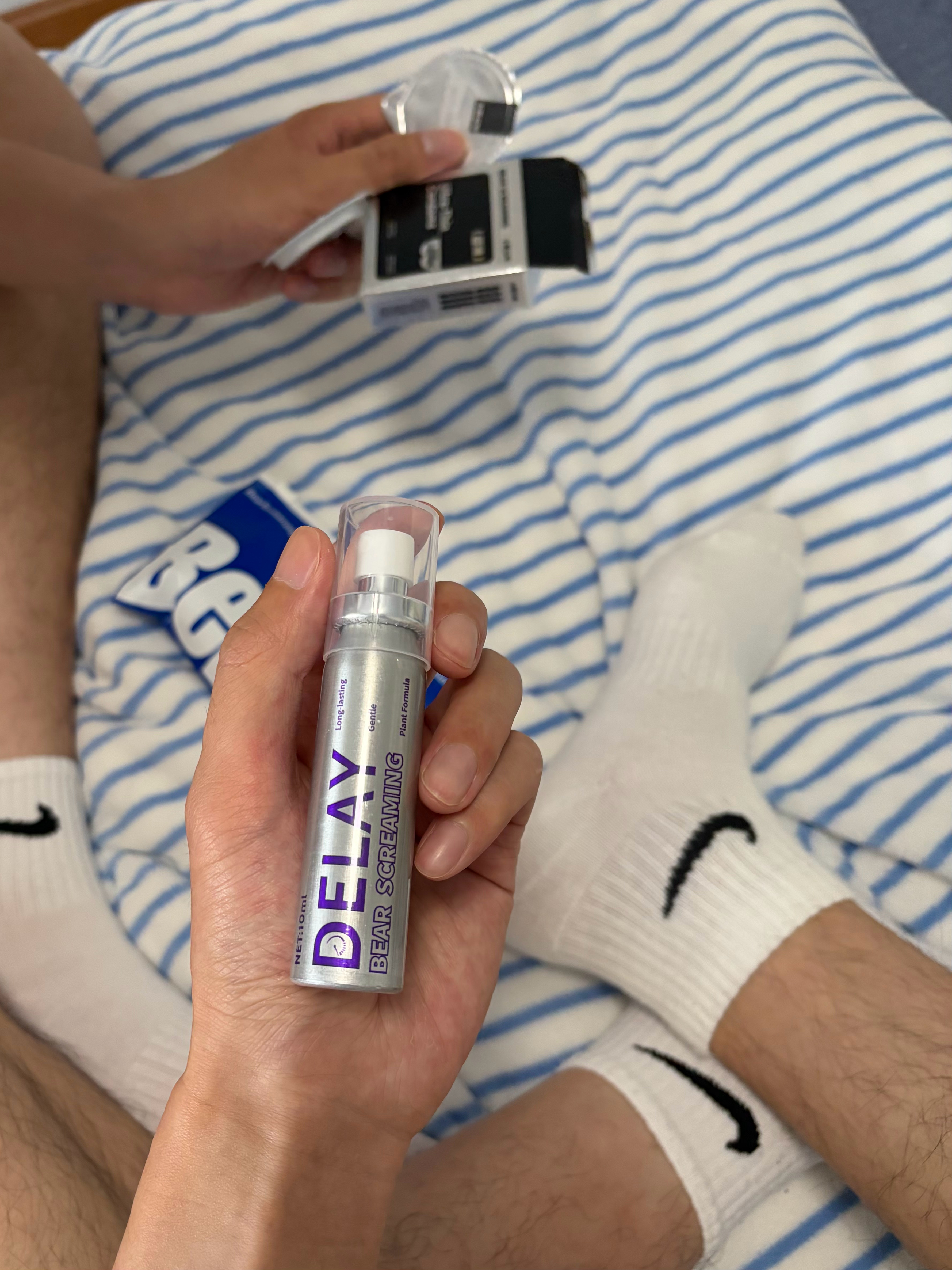 小熊尖叫延时新品来啦家人们，小熊尖叫家10ml的小银瓶真的酷毙了，这款小巧便携装