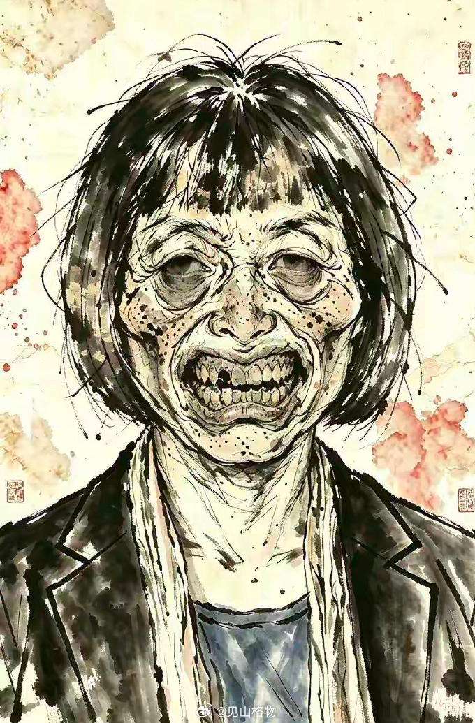 网友们的美术才华比清华丑院这类教兽们好许多……“画家”是怎么对待共和国的英雄，我