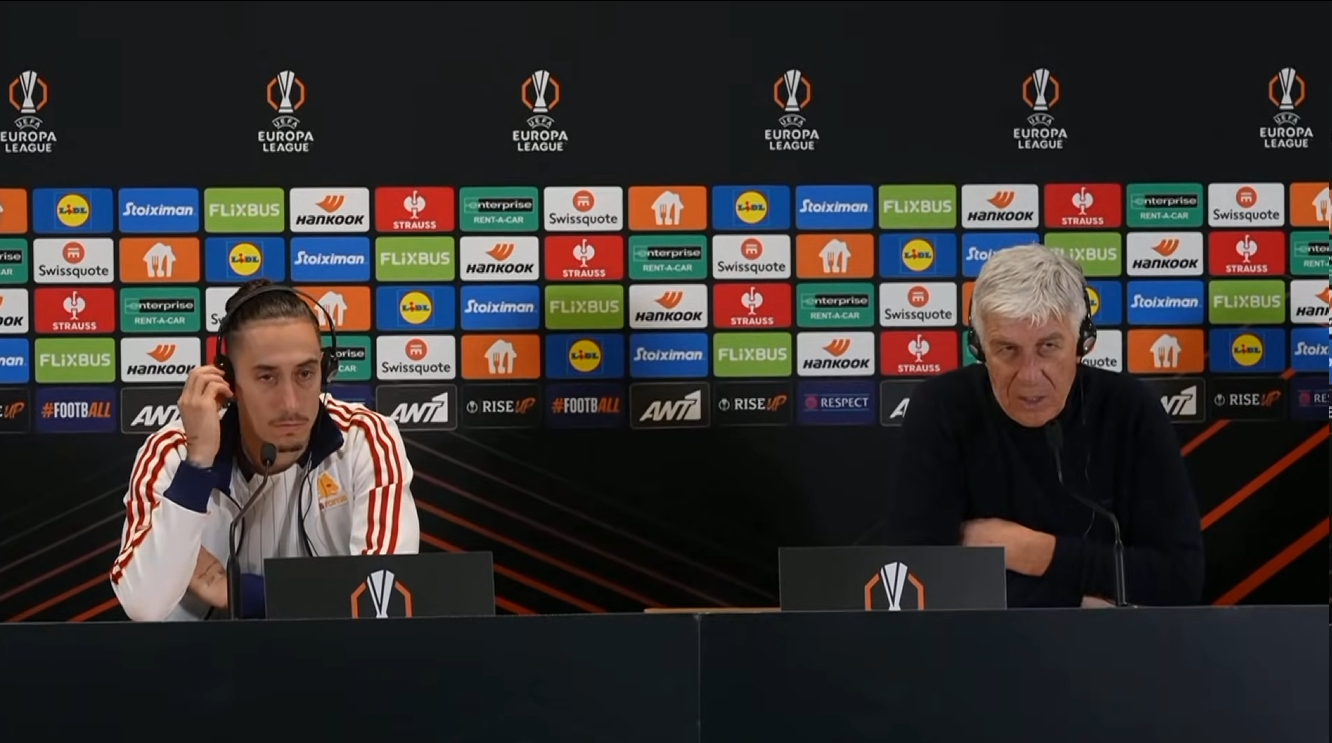 加斯佩里尼和齐米卡斯出席对阵帕纳辛纳科斯的赛前新闻发布会：明天有7名球员缺席，马