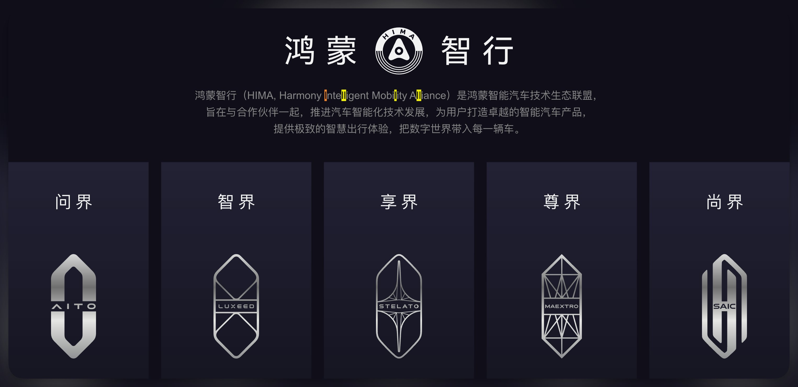 Inteligent拼写是不是错了？鸿蒙智行 ​​​