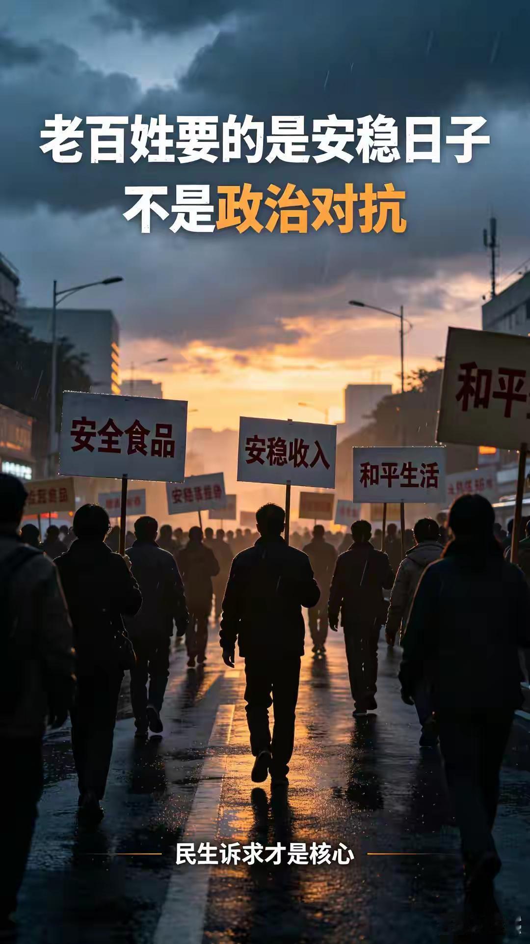 岛内大批民众走上街头表达诉求，强烈要求下架民进党当局，长期积压的民生不满在街头集