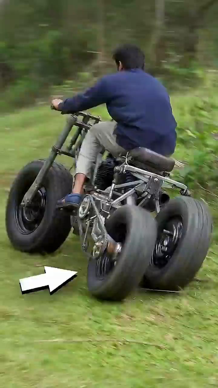 Building a Leaning 3-Wheel Motorcycle。
父