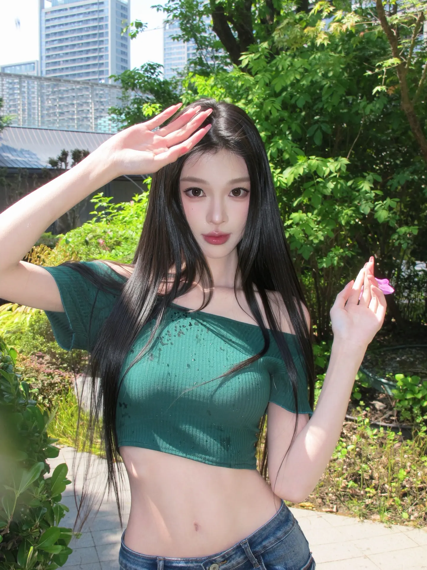 绿色是夏天的脉搏。