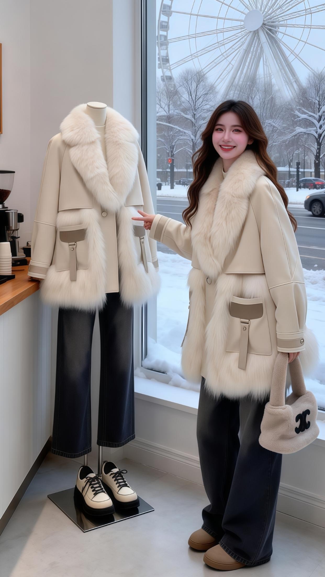 女神穿搭 气质女神穿搭 女神范 名媛气质 冬季穿搭