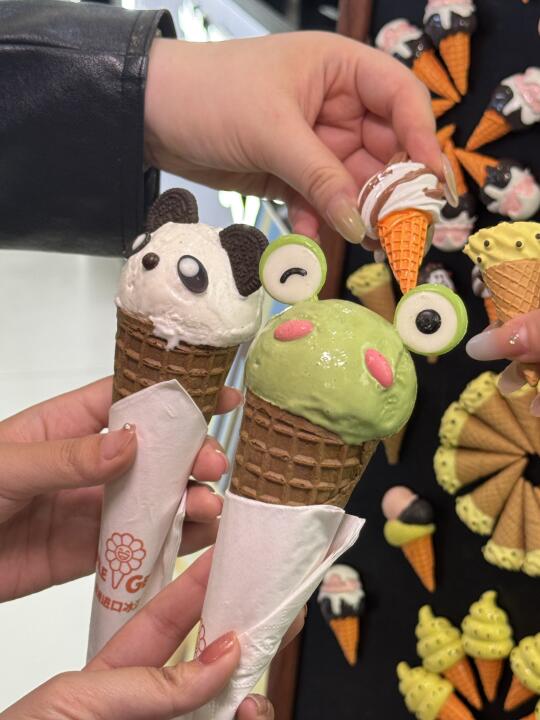 标题来大市口不吃这家gelato等于白来！