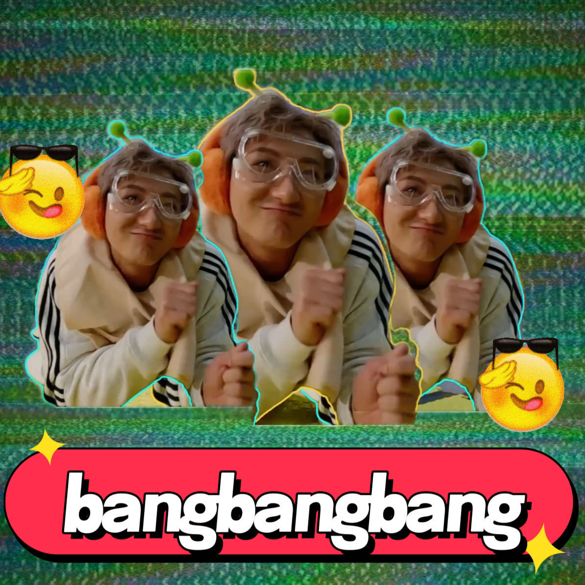 黄子韬唱bangbangbang宇宙闪烁请注意 黄子韬的情绪根本没法预测！猜歌词