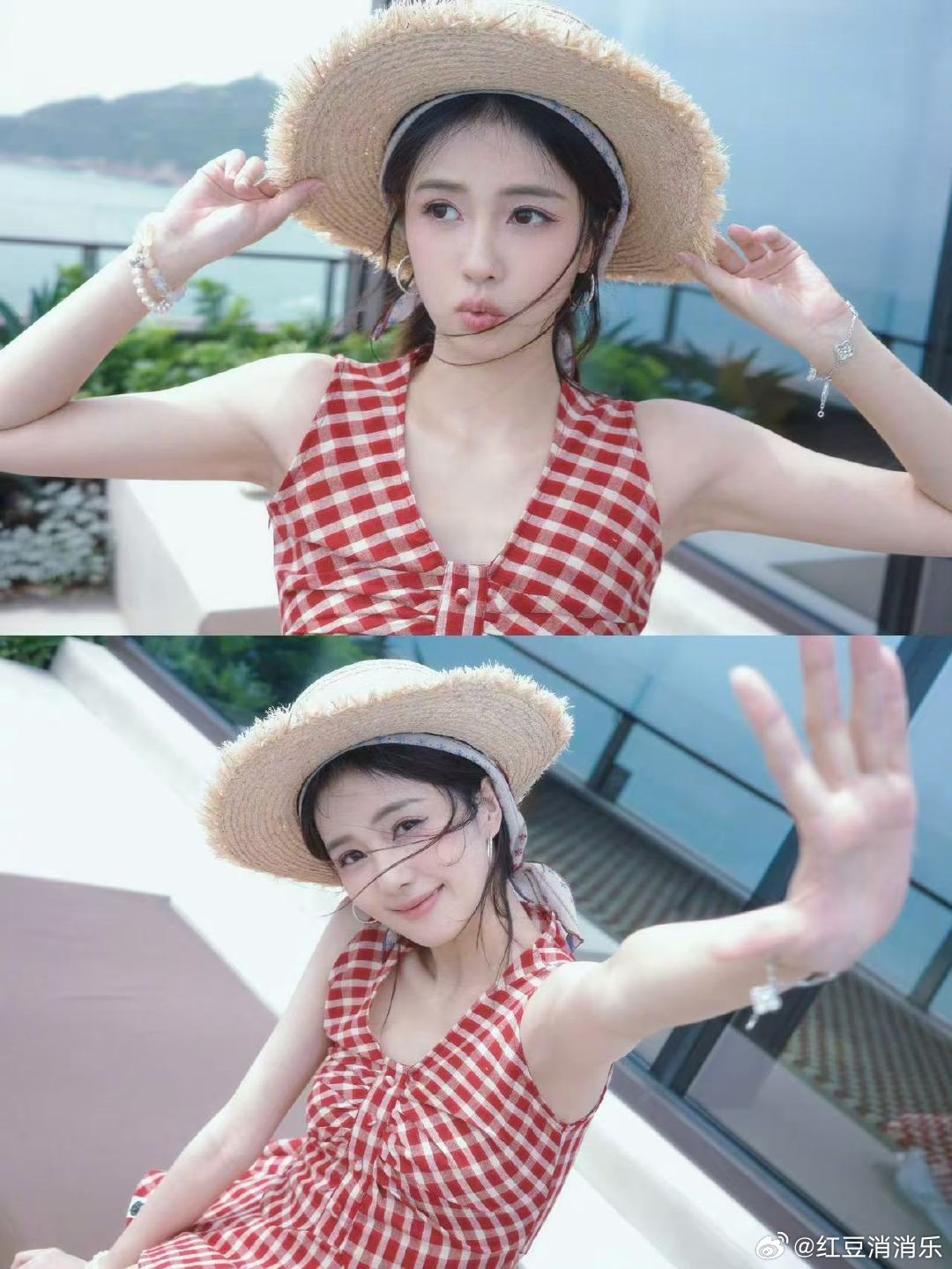 白鹿假期状态白鹿我技术有所提升吧要美美进组了 