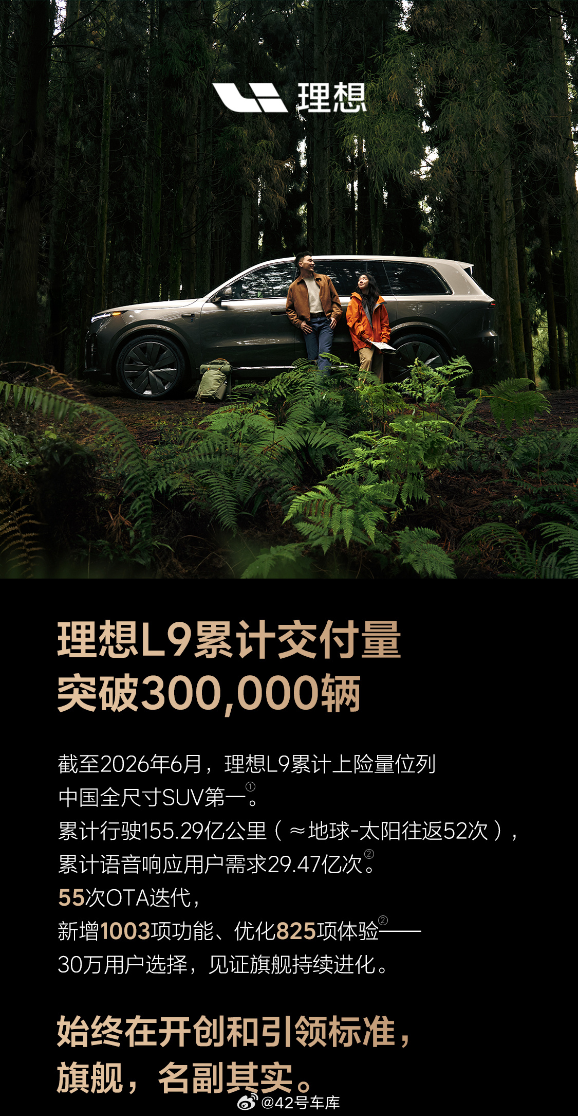 理想 L9 累计交付突破 300,000 台！现在有多少车的设计灵感是来源于理想
