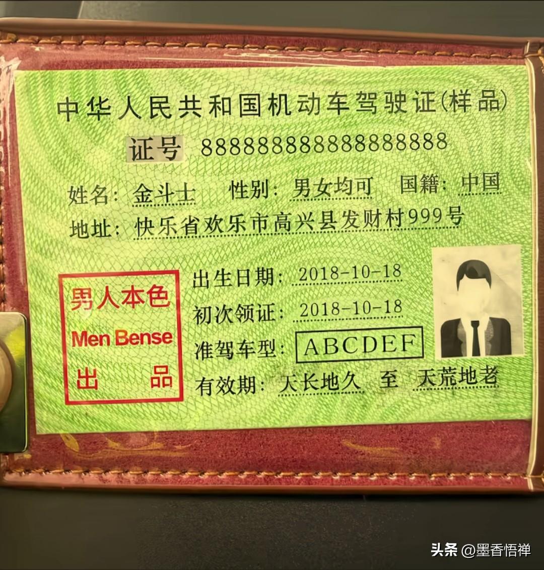 西藏那曲惊现“特别”驾驶证！男子无证驾驶被拘10天
 
看了人民日报发的这个视频