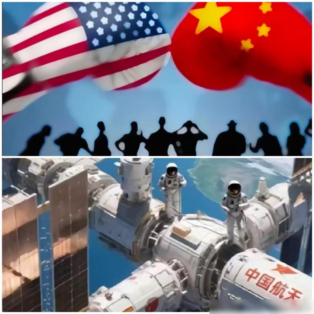 果不其然！美国一些媒体突然统一口径，宣称中国空间站“全中文”不利于国际合作。这事