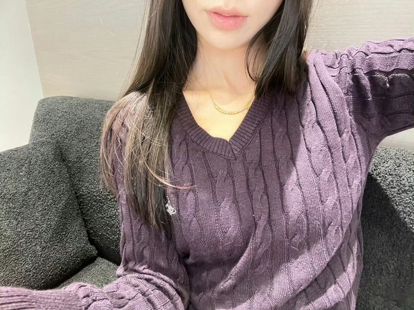 姐姐说紫色很有韵味  成都·成都动物园