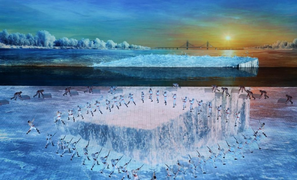 全民冰雪欢乐大赏 亚冬会开幕式通过冰雪与民俗的融合、先进的视觉技术、精彩的文艺表