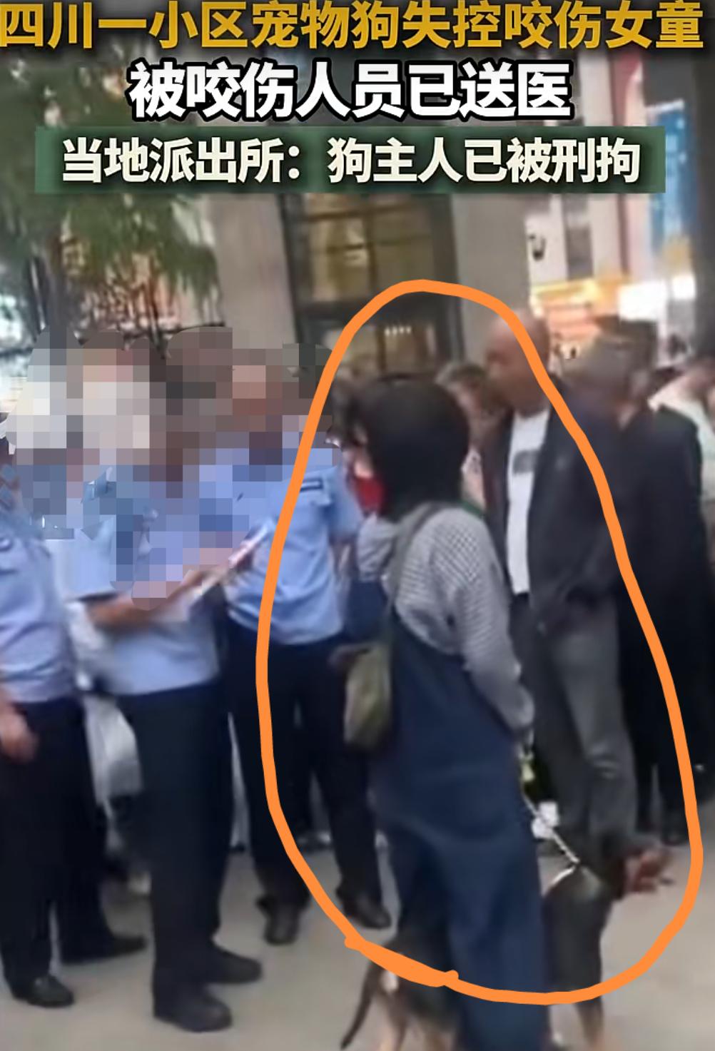 恶太伤人，建议严惩！
9月12日，四川眉山一小女孩在自家楼道被恶犬咬伤面部，孩子