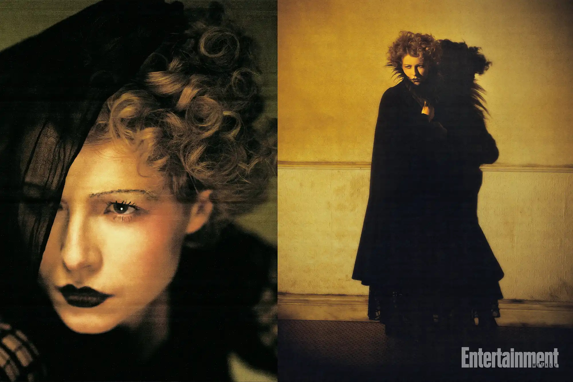 杰西·巴克利与新片《暗黑新娘！》登上《EW》丰满，这组图的风格也非常符合影片的气