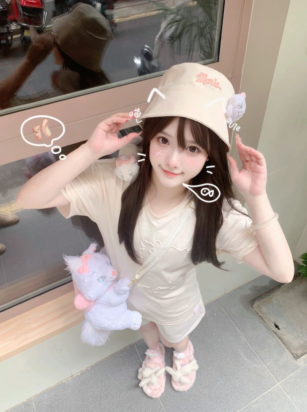 (❁ᴗ͈ˬᴗ͈)◞🎀女朋友好可爱！