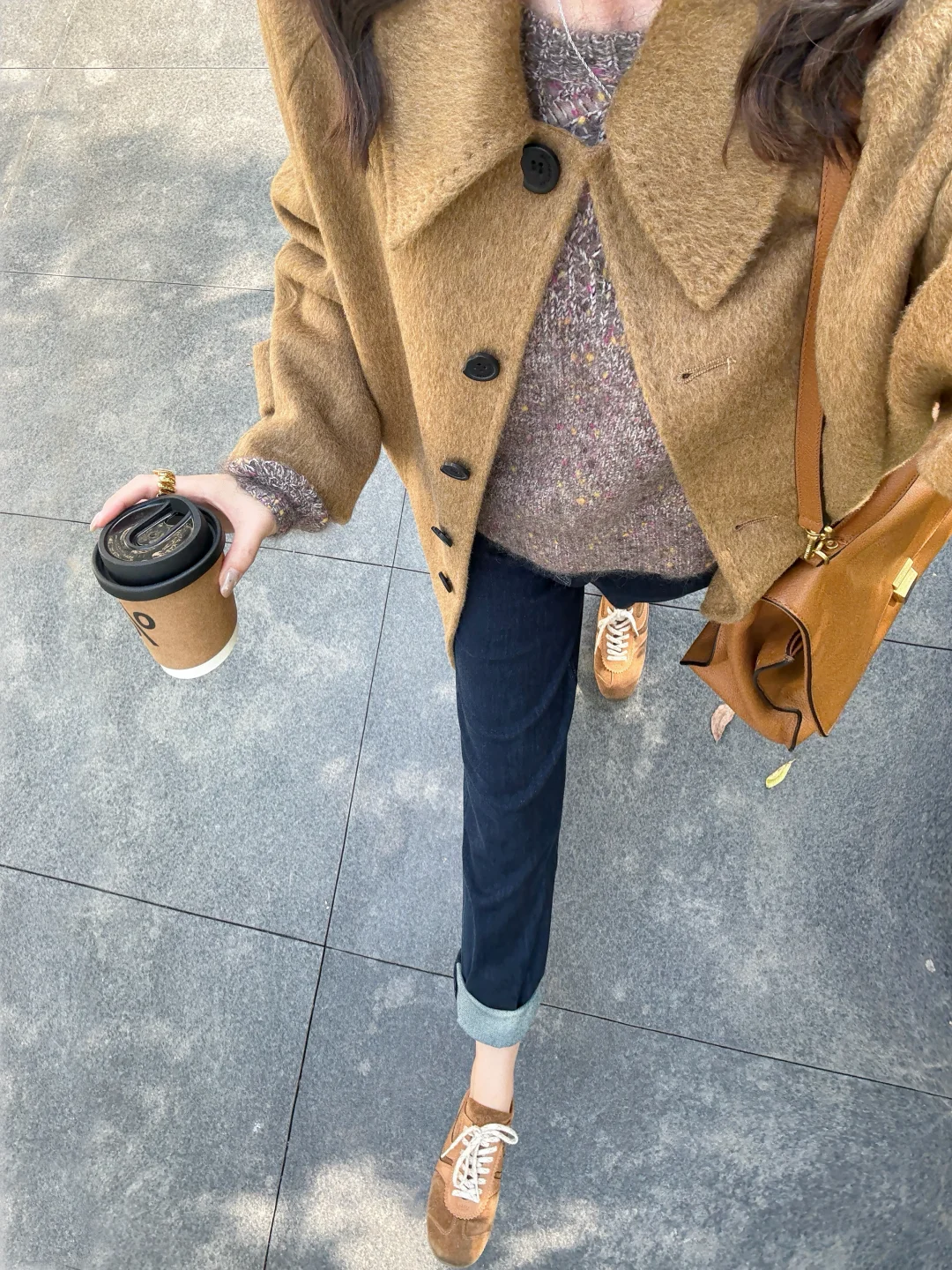 秋冬穿的漂亮大衣🍂基础款叠穿也太绝了叭！