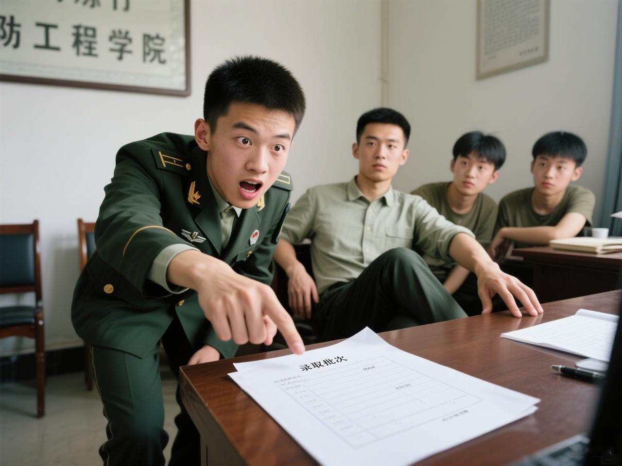 选择题全部填A
判断题全部打叉

就这样，竟然蒙对了好几分，后来总成绩相加，被军