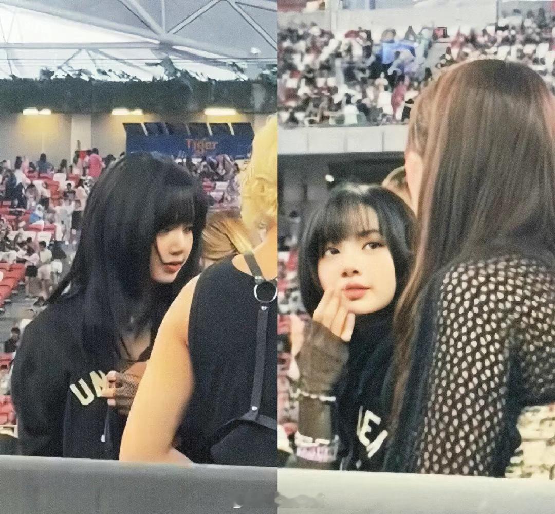 #Lisa跟唱霉霉的歌#lisa的公主切齐刘海，回来了，你们开心吗？ ​​​