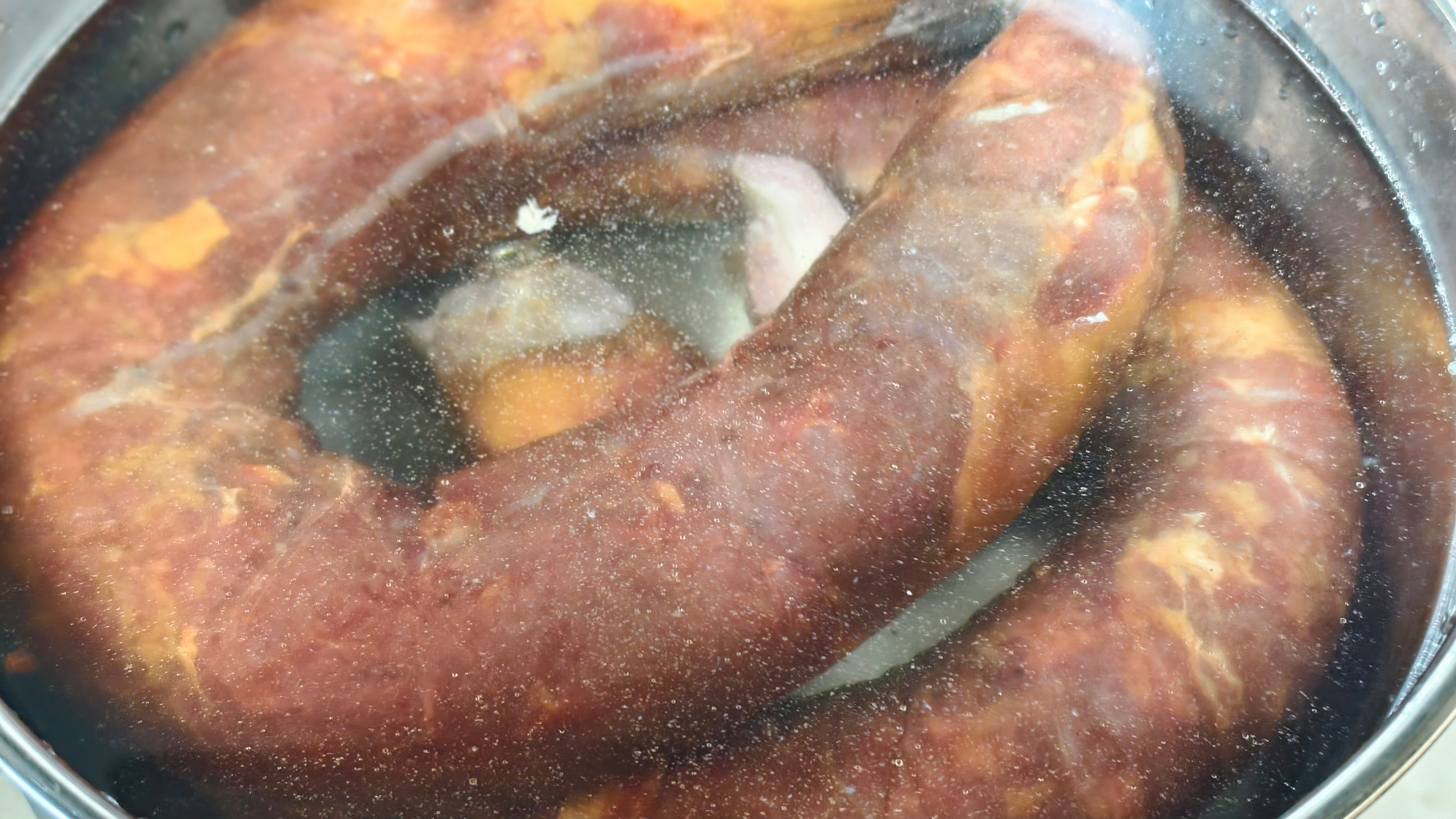 今年的第一顿马肠子来了