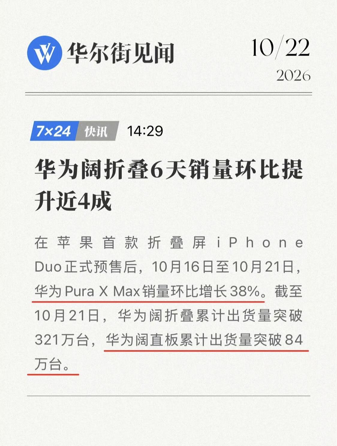 余承东应该给阔折叠阔直板的研发团队加鸡腿。竞品折叠发布反而刺激华为阔系列热度，阔