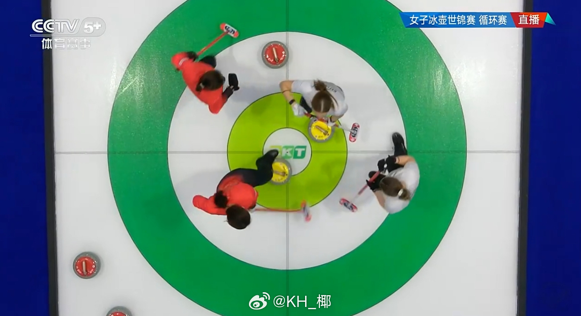 雨妹想粘差了很多，瑞士旋进拿了两分，0-2 