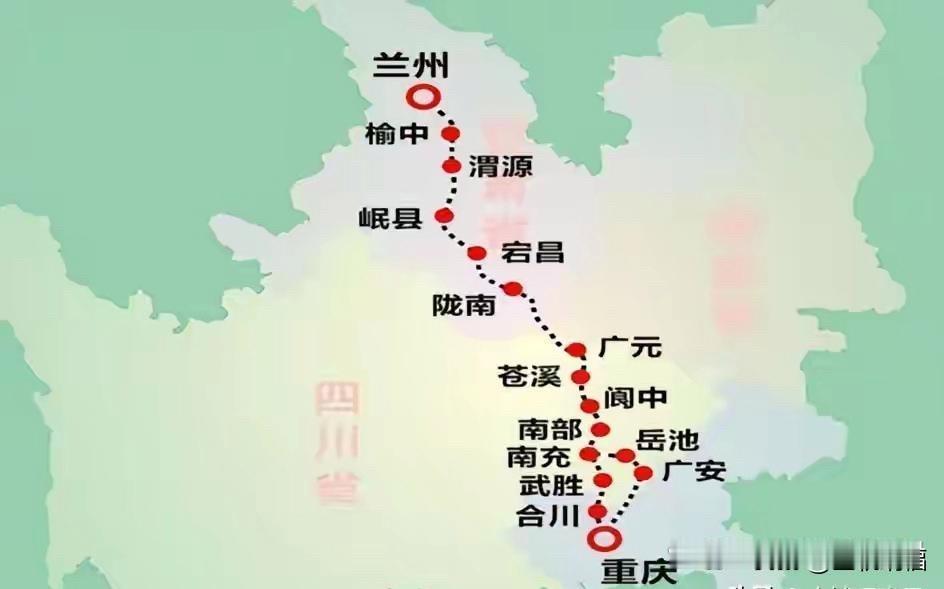 兰渝高铁为何暂不建？国家划下红线，3大关键原因揭秘。
兰渝高铁作为连接西北与西南