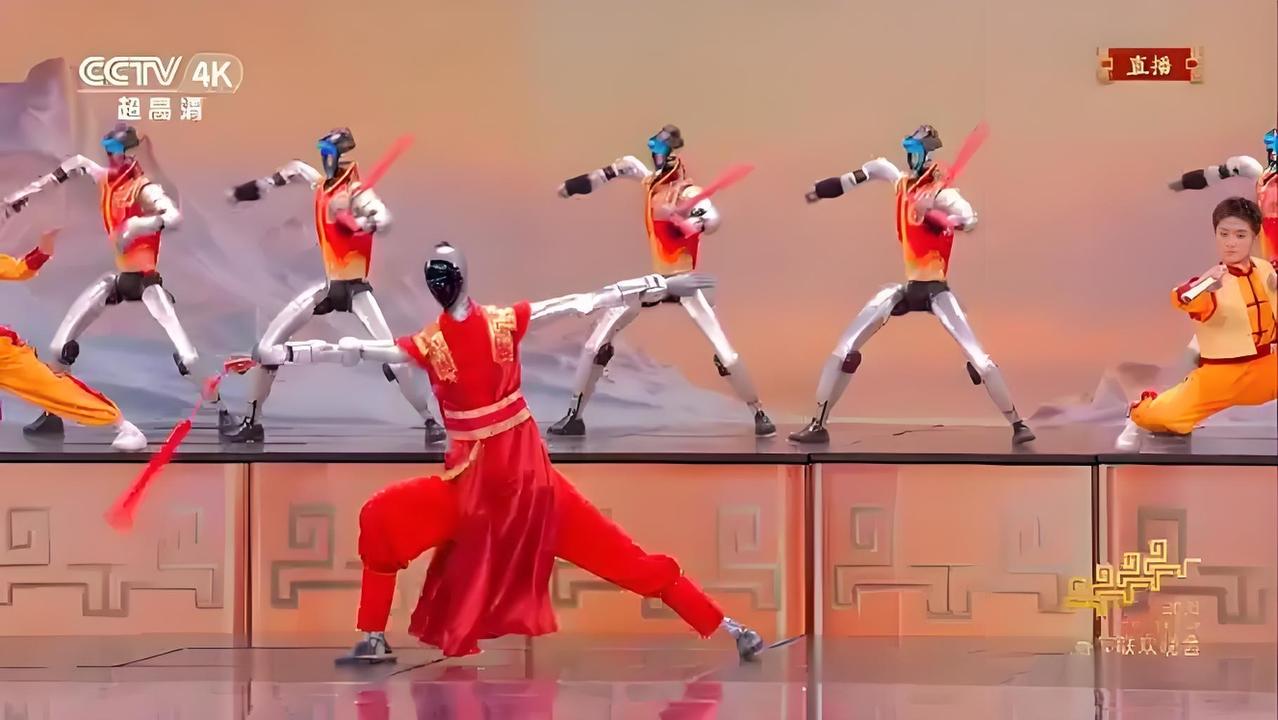 厉害了我的国！马年春晚第四个节目《武BOT》实在太震撼！
节目里，宇树科技G1、