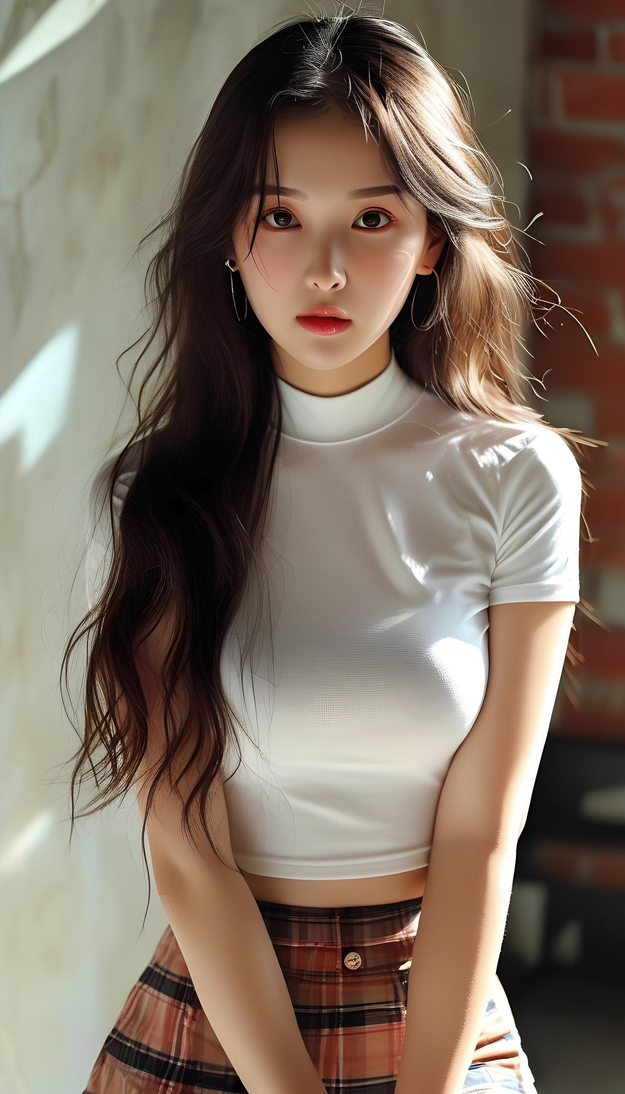 #清纯甜美