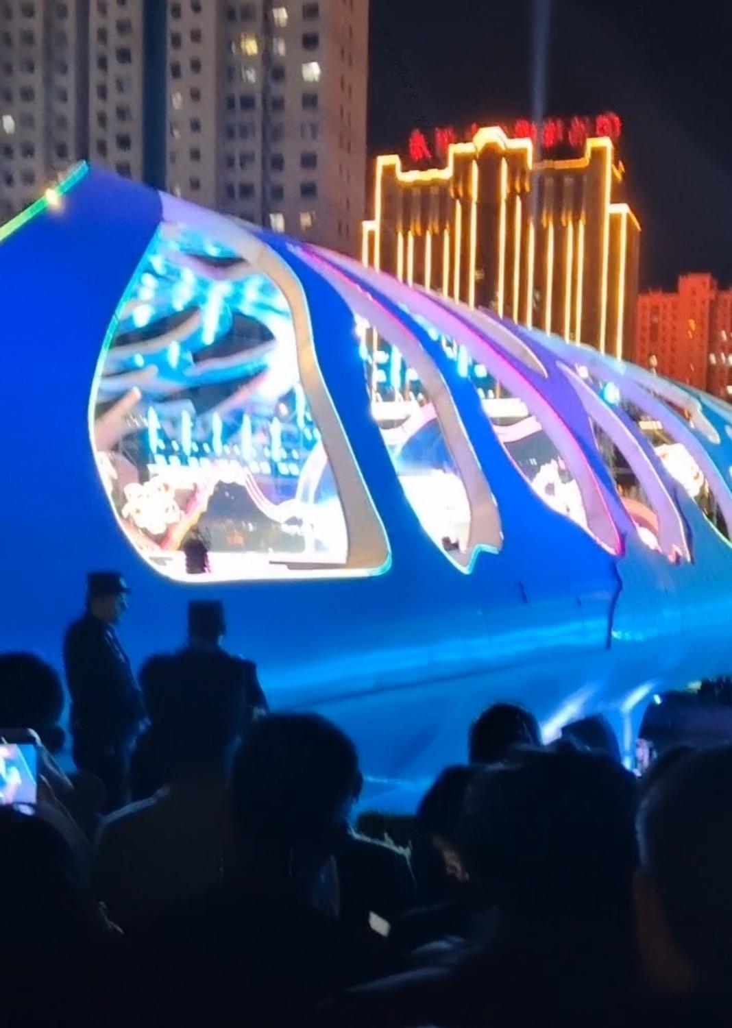 4月30日晚，临夏市牡丹节开幕，那场面简直绝了！现场肯定是人山人海，热闹非凡。牡