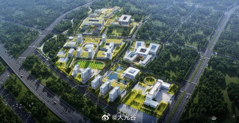 武汉理工大学军山校区规划方案
近日，武汉理工大学学科交叉创新示范园区（军山校区二