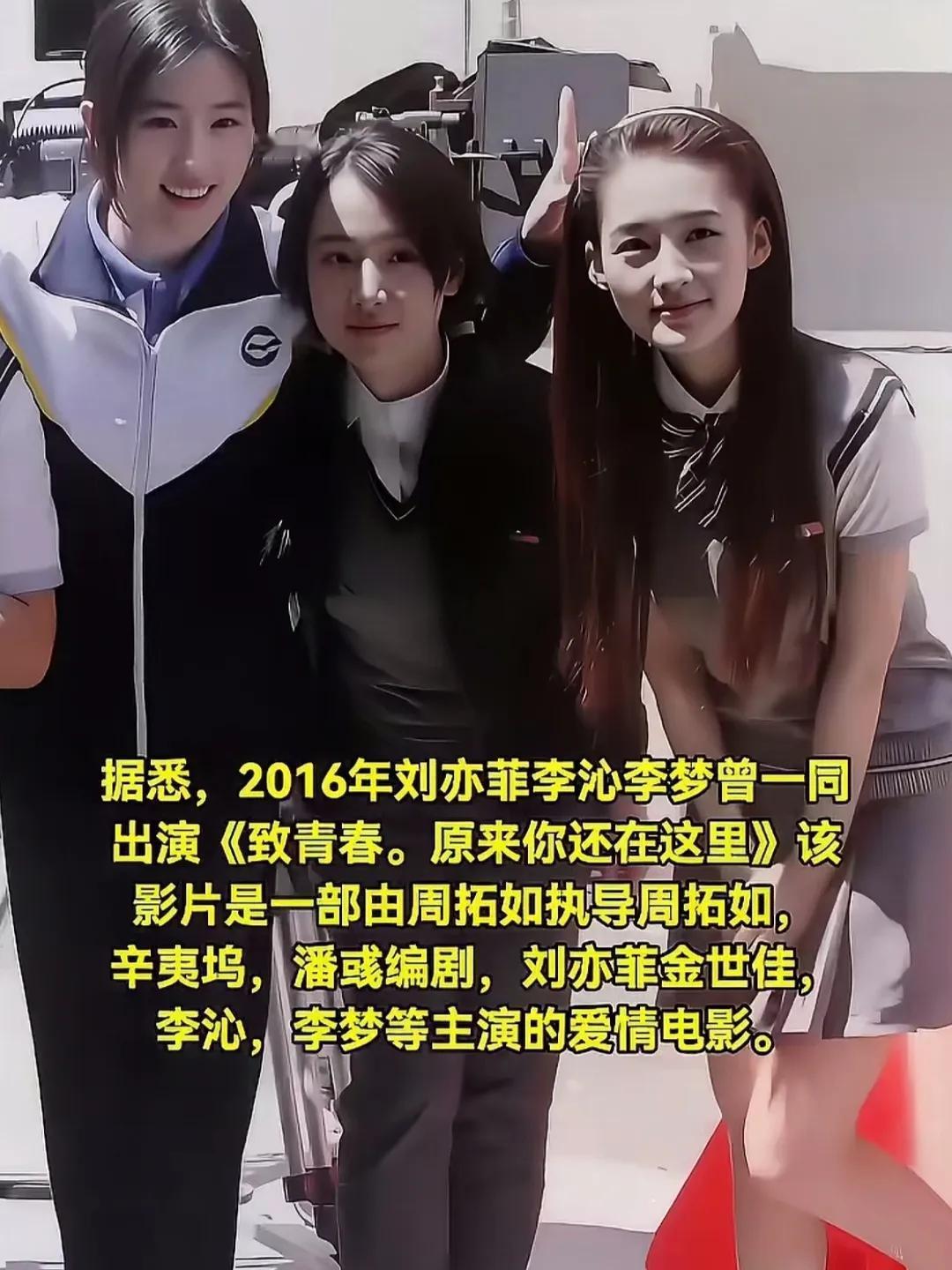 这三个美女是同一时期的！

真没想到她们三个合作过，

那时候的她们好青春，漂亮