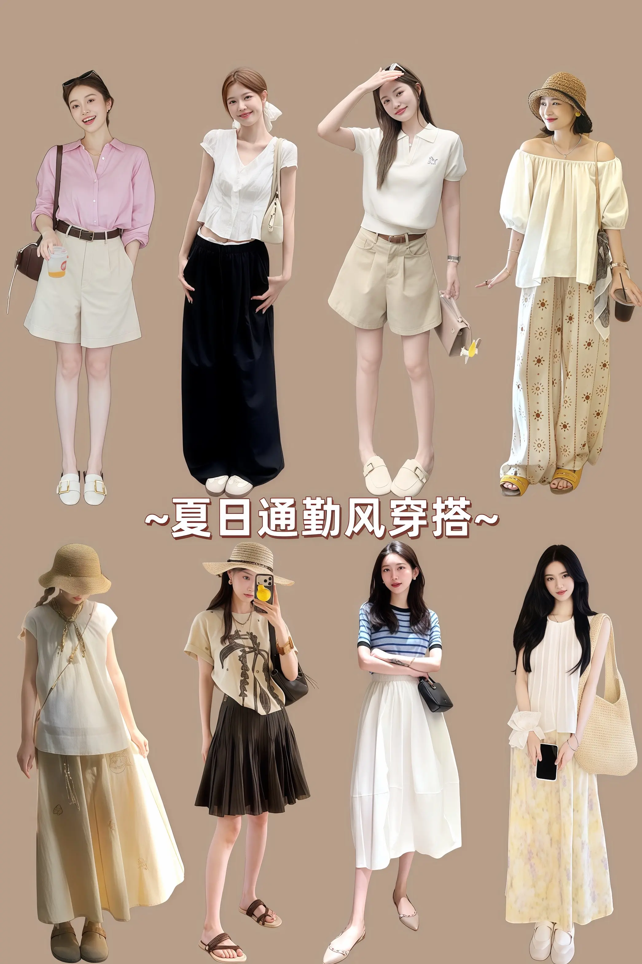 漂漂亮亮去上班 通勤穿搭 简约穿搭 高级感穿搭