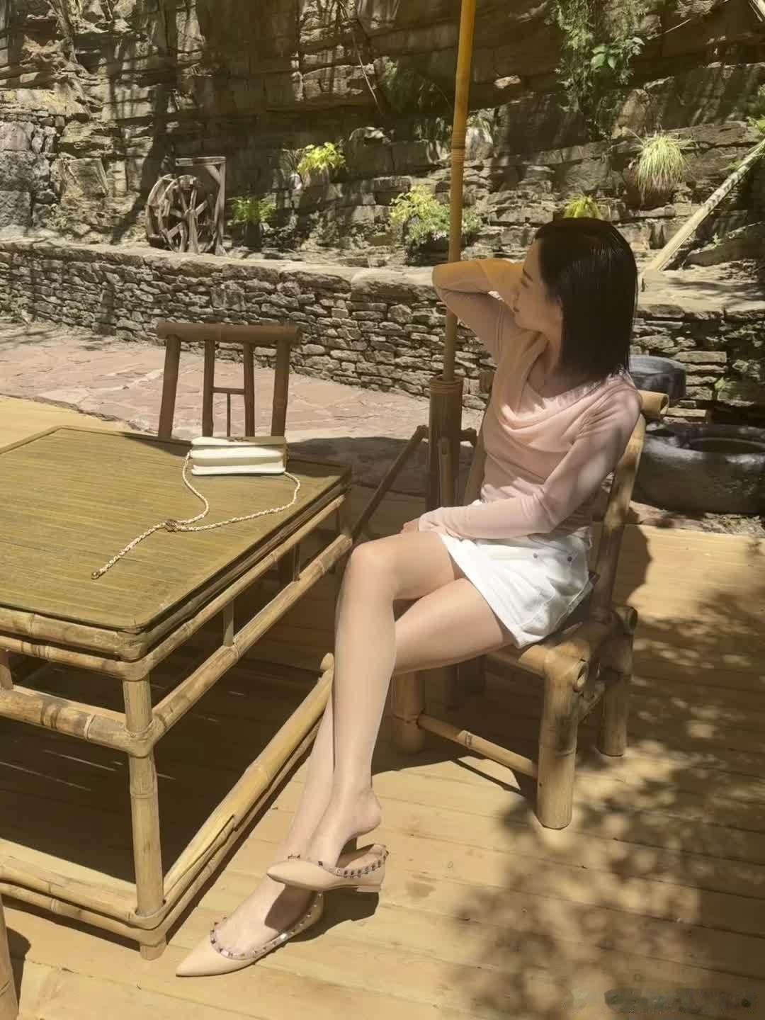 肉丝平底鞋 ​​​