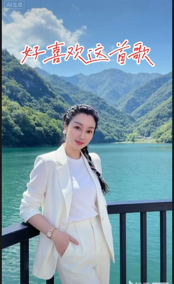 这个年龄不可能很漂亮了，但一定要很快乐