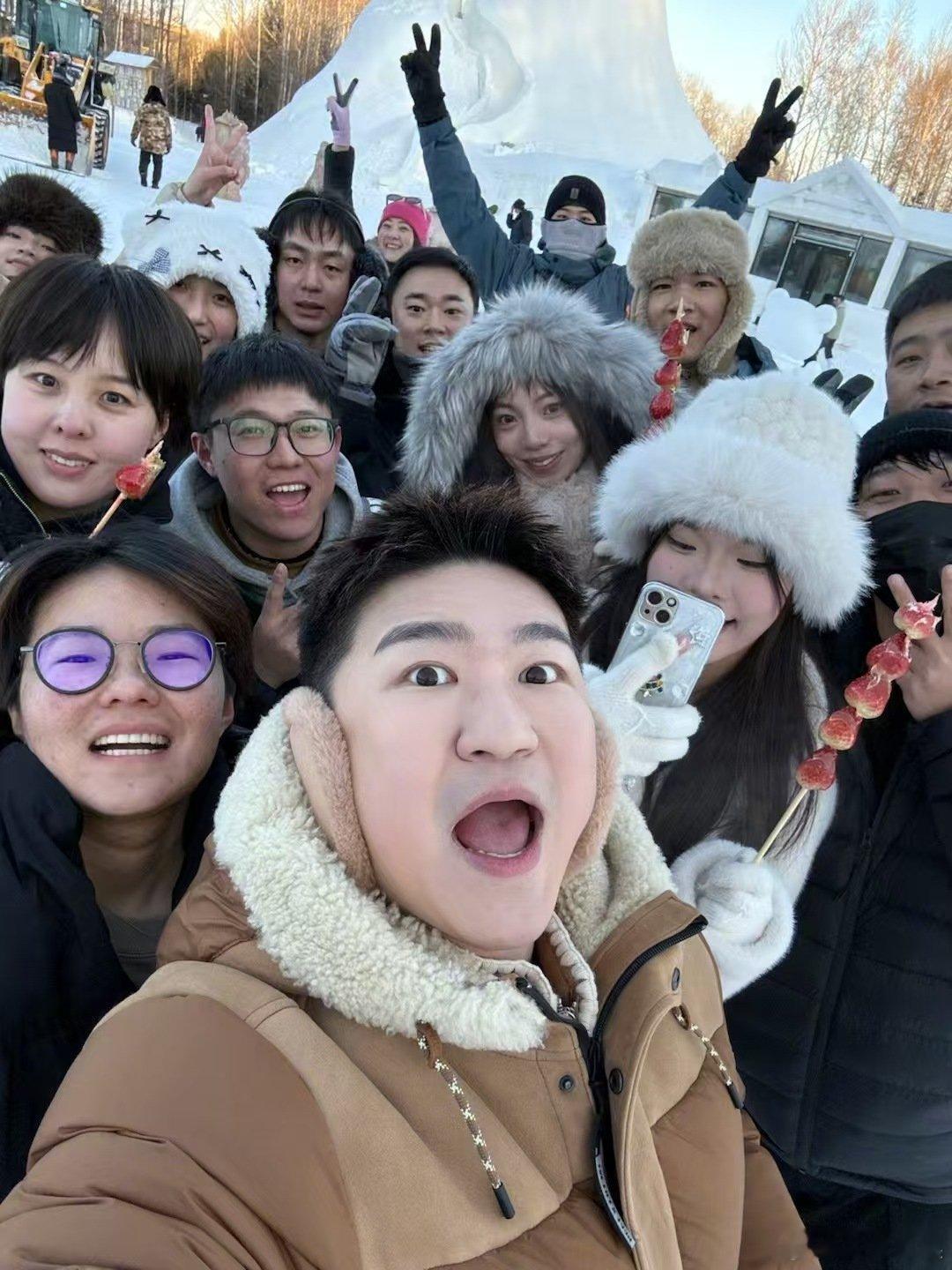 张大大一连发了八个为啥  张大大来吉林只有第一次和无数次 吉林真好玩！张大大又赴