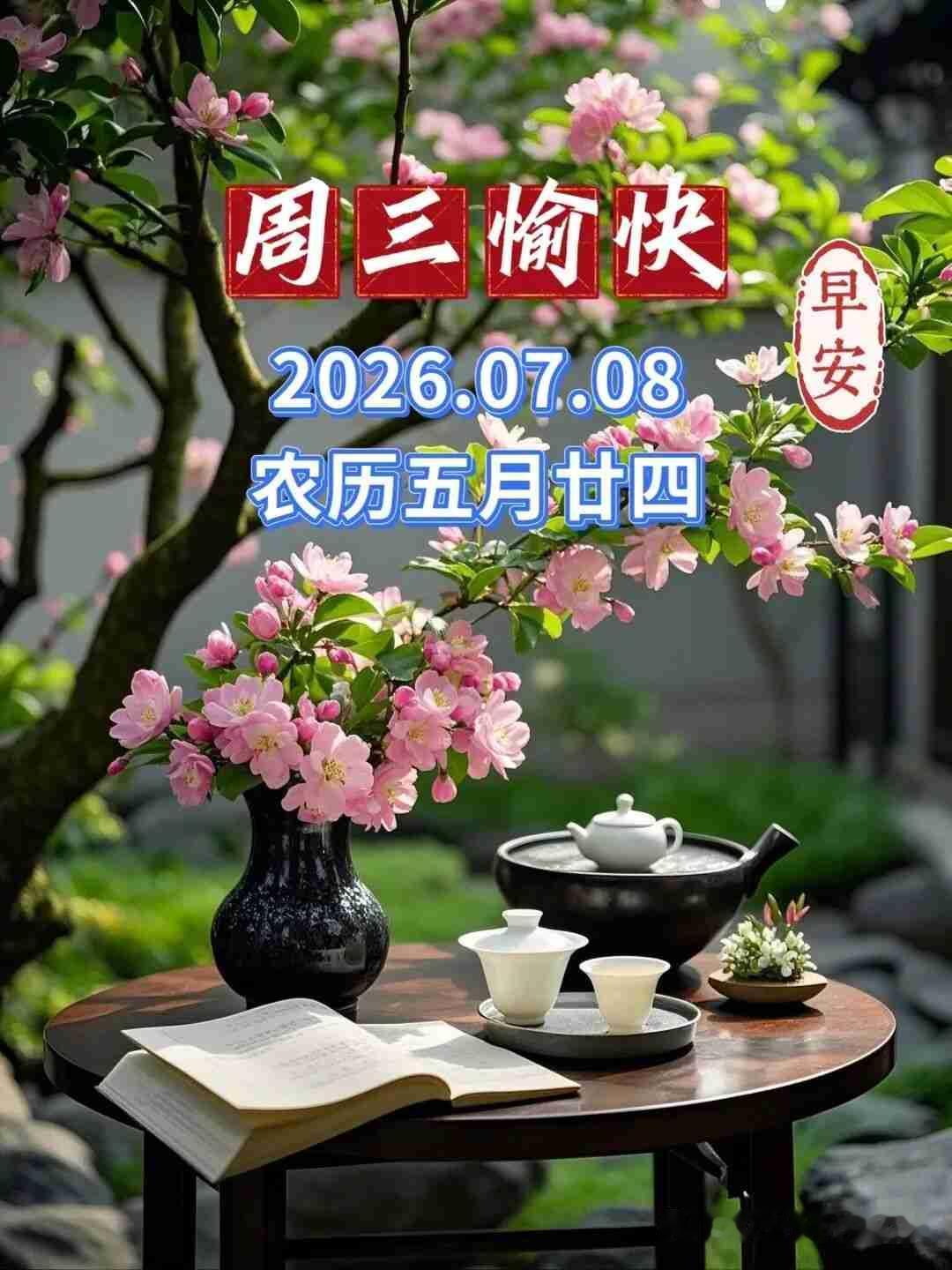 我的今日状态：😁轻松愉快
我这里的天气：🌧下雨