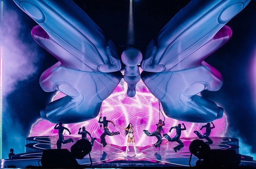 根据Pollstar估算，水果姐Katy Perry最新巡演“THE LIFET