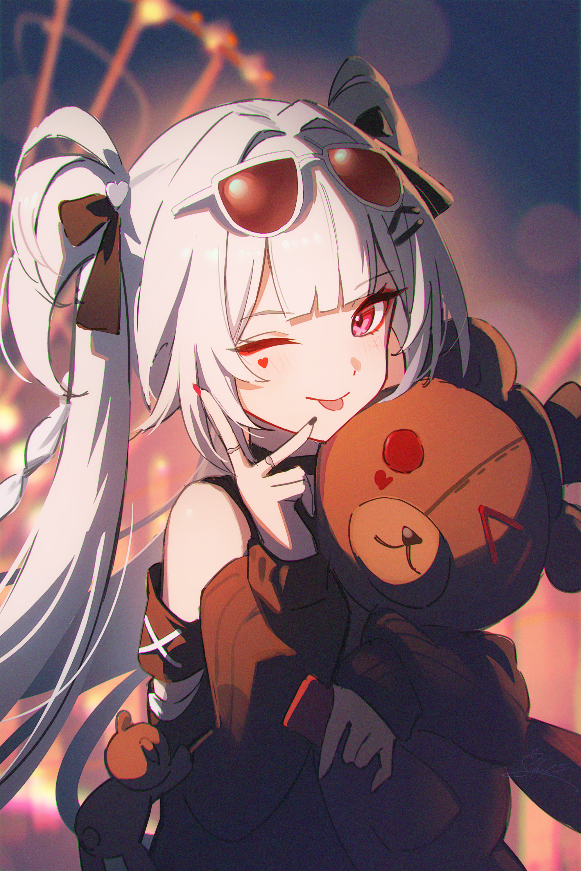 动漫[超话]火花·画师:砂粒shali ​​​
