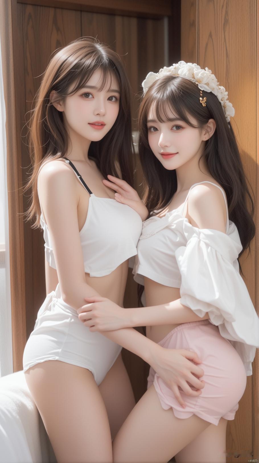 夏日闺蜜穿搭，清新甜美，一起享受阳光吧！