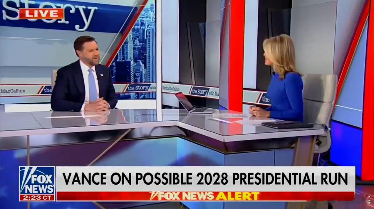 当被问到作为副总统，一定会想成为总统吧这样的问题时，眼线哥回答：“HAHAHAH