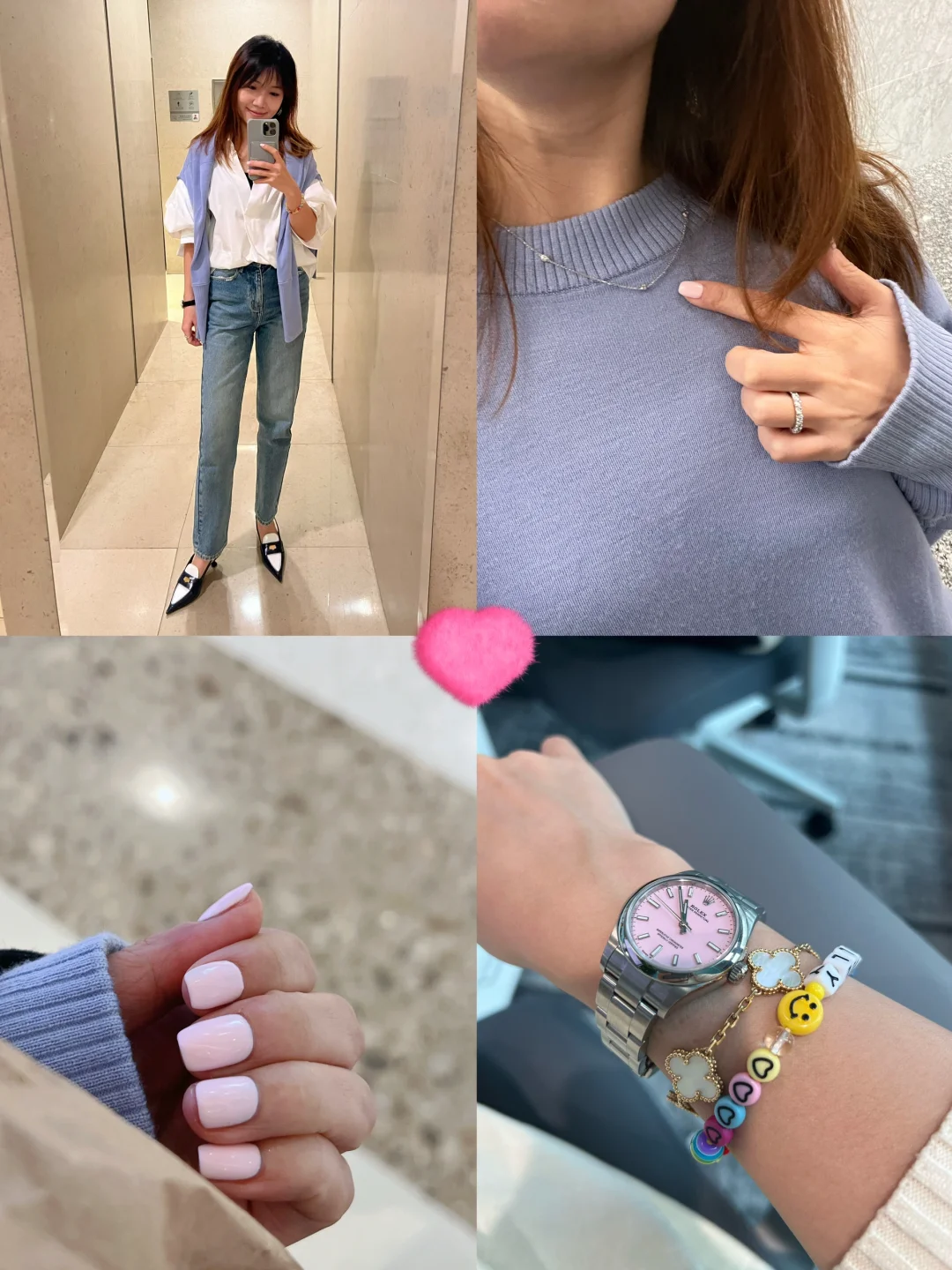 温柔的水粉色💜💗